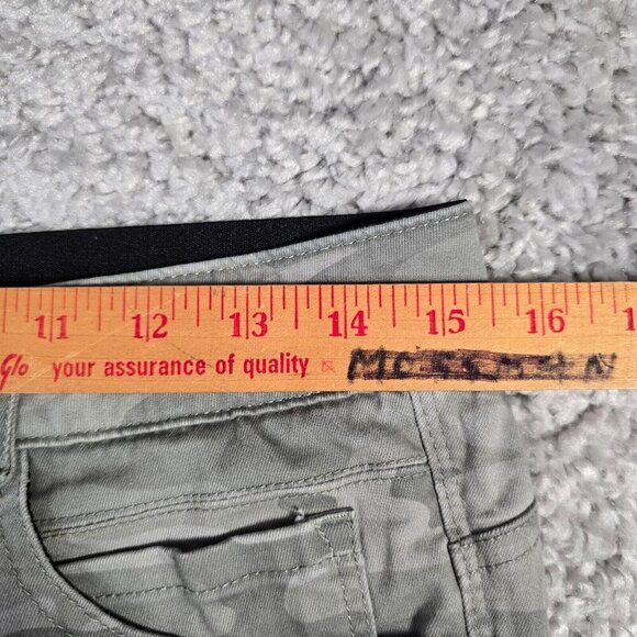 Democracy‎ Jeans Womens 8 Green Camo Skinny Ab Technology Stretch Ankle Pants - Picture 8 of 13